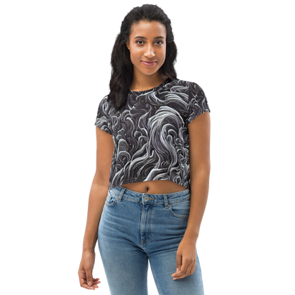 Women's Crop Tee - Savrasov Swirls