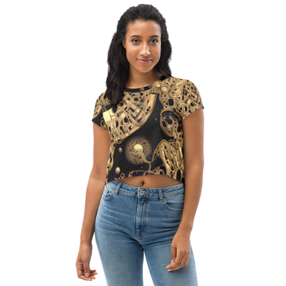 Women's Crop Tee - Baroque Orbit