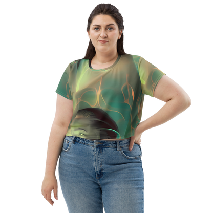 Women's Crop Tee - Spectral Whisper
