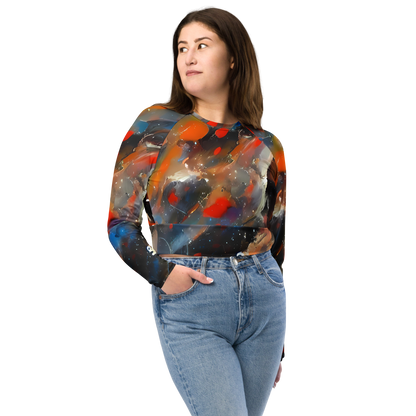 Long Sleeve Crop Top - Kohn's Whirl