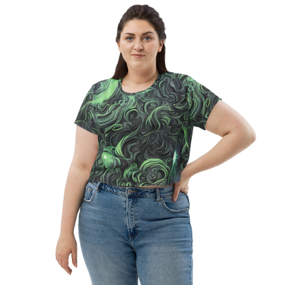 Women's Crop Tee - Savrasov Swirls