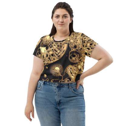 Women's Crop Tee - Baroque Orbit