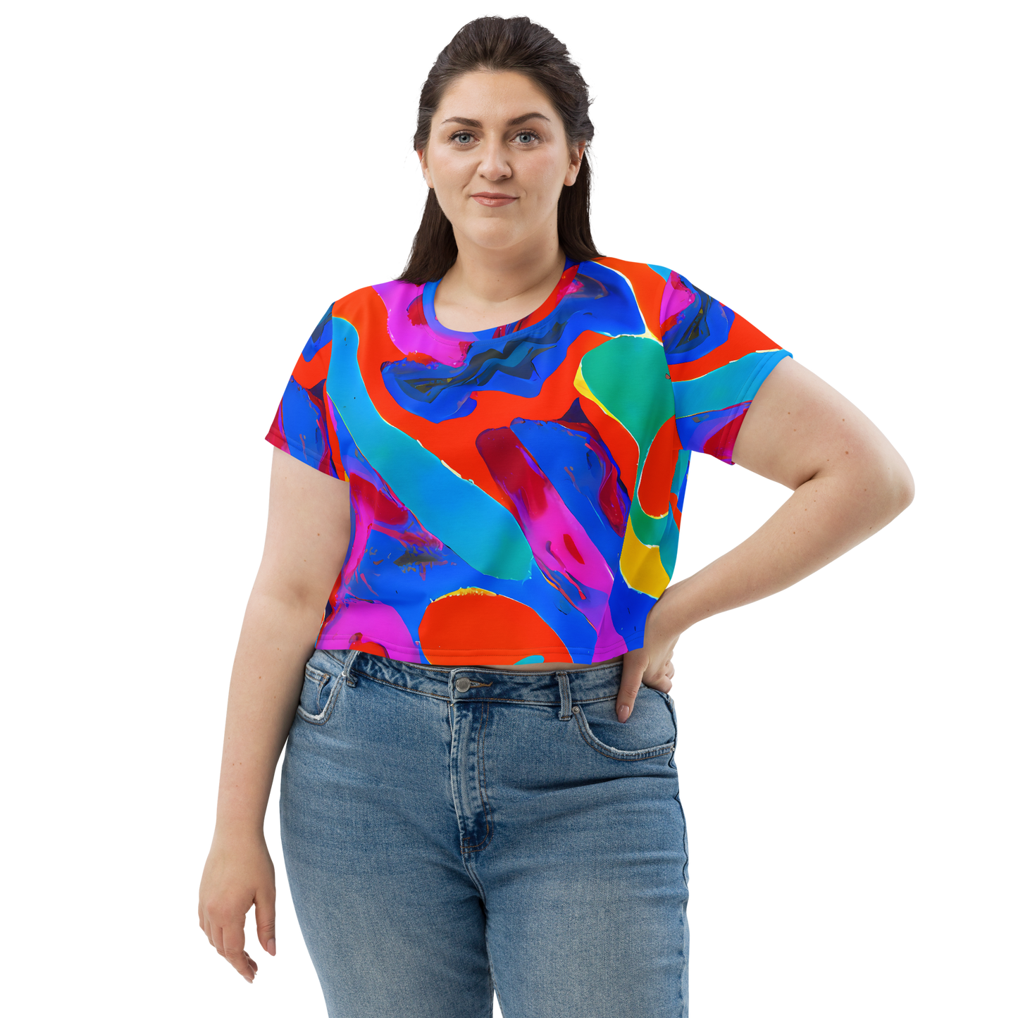 Women's Crop Tee - Irvin Rhapsody