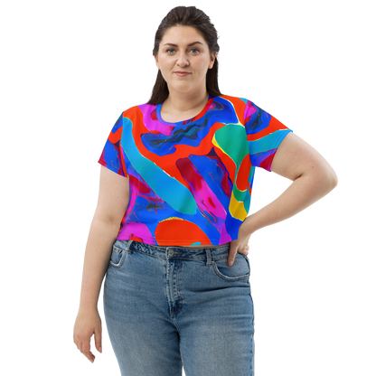 Women's Crop Tee - Irvin Rhapsody