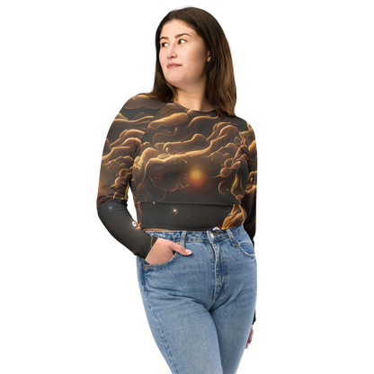 Long Sleeve Crop Top - Ether Tangle