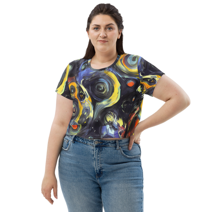 Women's Crop Tee - Corinthian Swirl