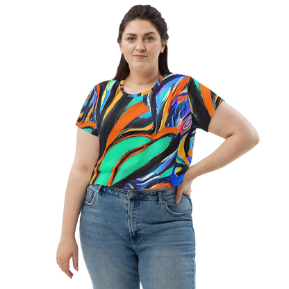 Women's Crop Tee - Carr's Whirl