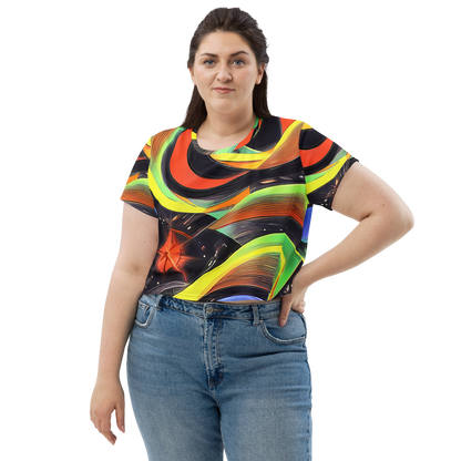 Women's Crop Tee - Tenggren Whirl