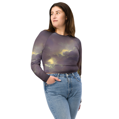 Long Sleeve Crop Top - Stormy Muse