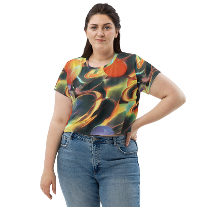 Women's Crop Tee - Fabritius Fantasy