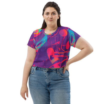 Women's Crop Tee - Spheric Rhapsody