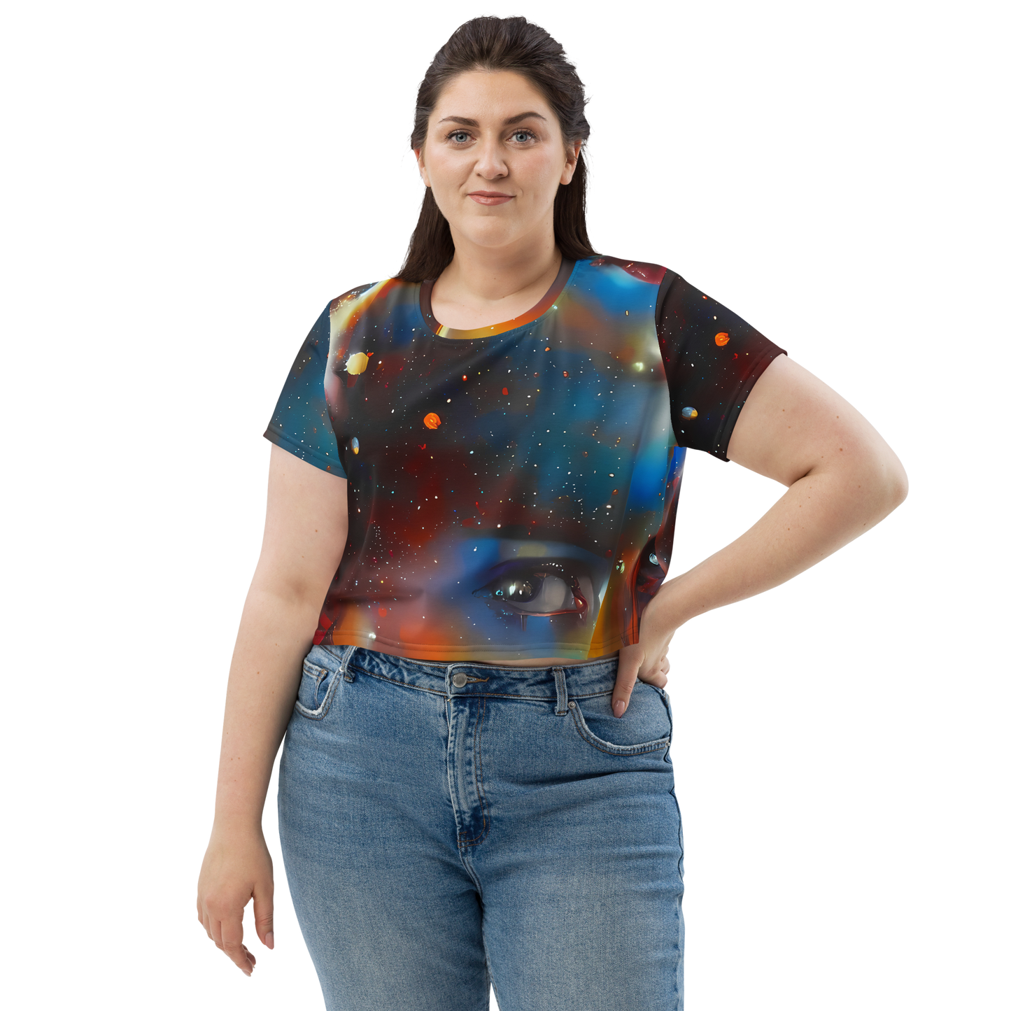 Women's Crop Tee - Celestial Vogue