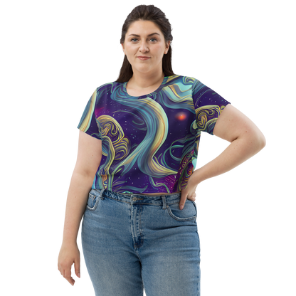 Women's Crop Tee - Stellar Waves