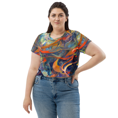 Women's Crop Tee - Spectral Swathe