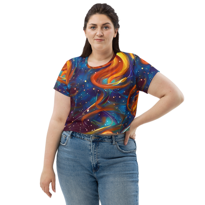 Women's Crop Tee - Perez Whirl