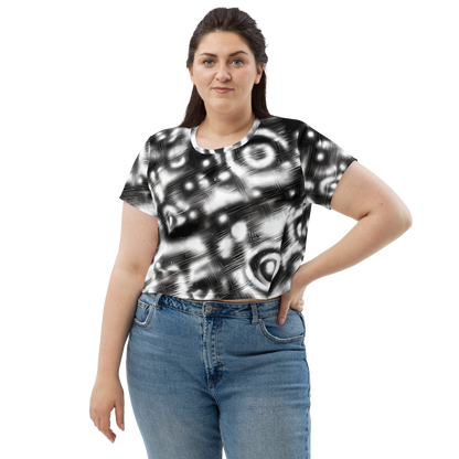 Women's Crop Tee - Bernhard Swirl