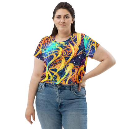 Women's Crop Tee - Granov Vortex