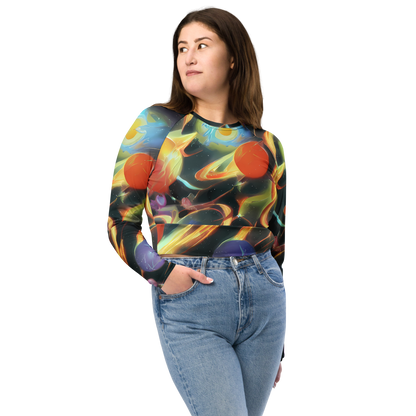 Long Sleeve Crop Top - Fabritius Fantasy