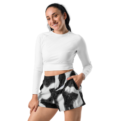 Women’s Athletic Shorts - Ray's Illusion