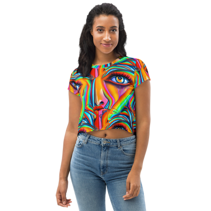 Women's Crop Tee - Kaleidovisions