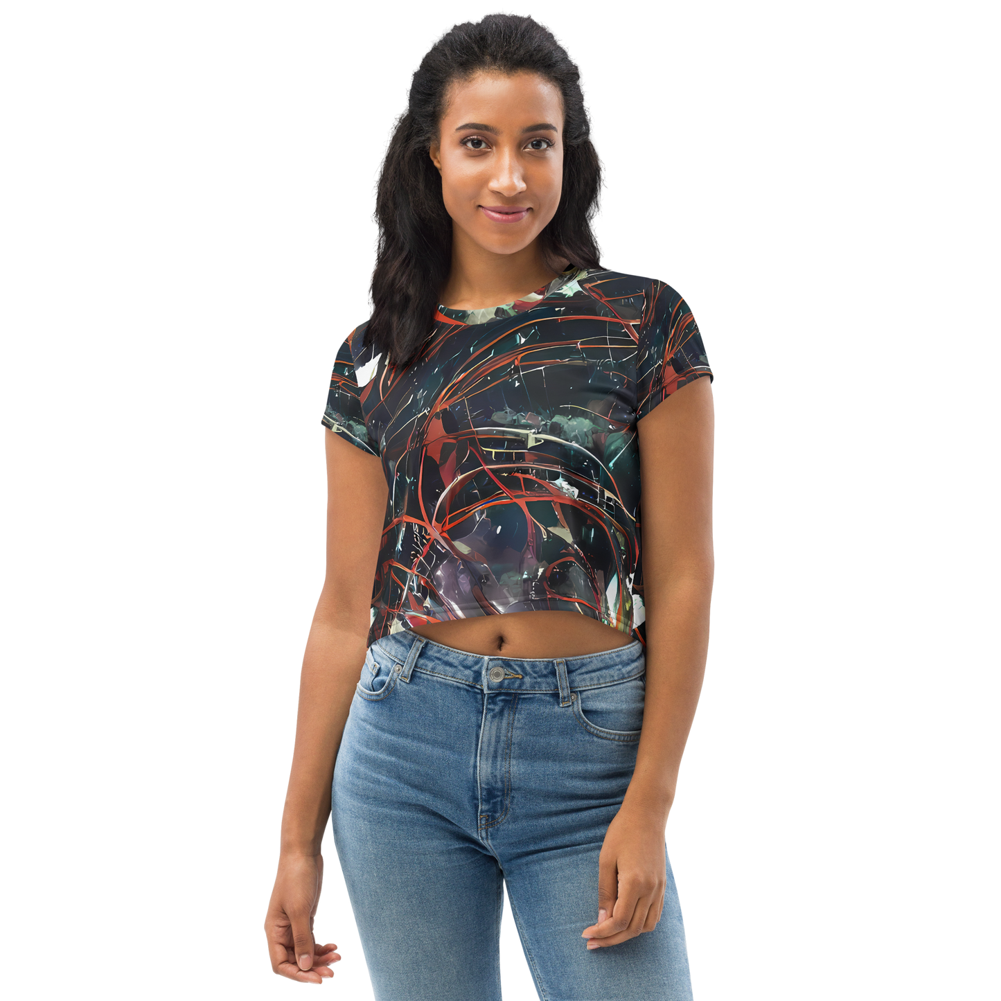 Women's Crop Tee - Chaos Canvas