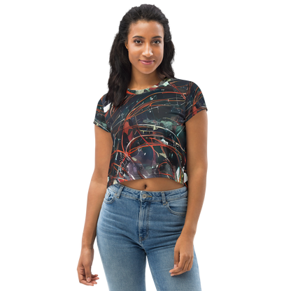 Women's Crop Tee - Chaos Canvas