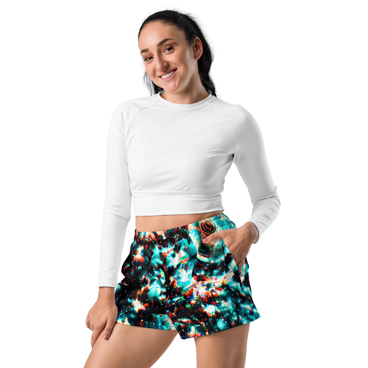 Women’s Athletic Shorts - Whirlpool Dream