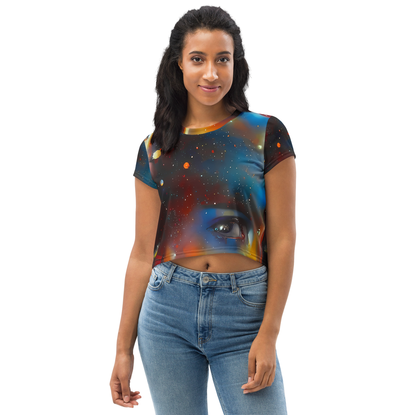 Women's Crop Tee - Celestial Vogue