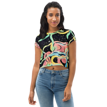 Women's Crop Tee - Mcguire Wavelength