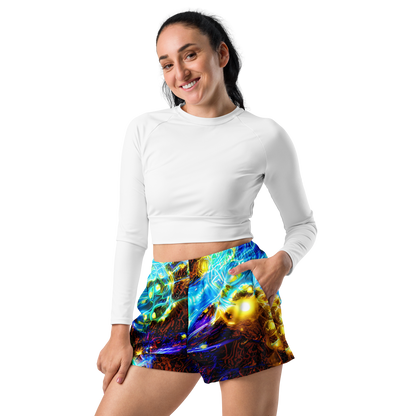 Women’s Athletic Shorts - Neon Füssli