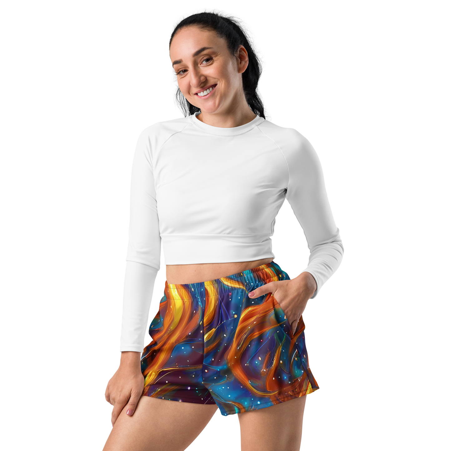 Women’s Athletic Shorts - Perez Whirl