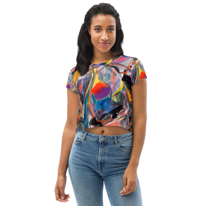 Women's Crop Tee - Brazen Rhapsody