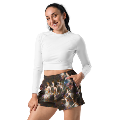 Women’s Athletic Shorts - Winterhalter Whimsy