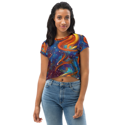 Women's Crop Tee - Perez Whirl