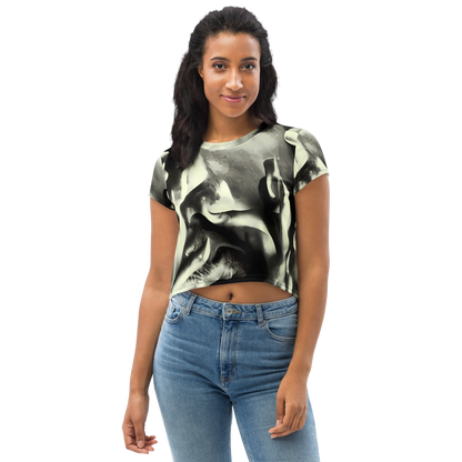 Women's Crop Tee - Shadowed Mystique