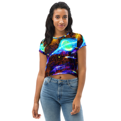 Women's Crop Tee - Neon Füssli