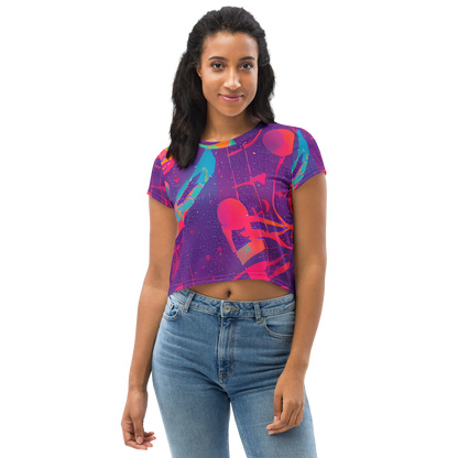 Women's Crop Tee - Spheric Rhapsody