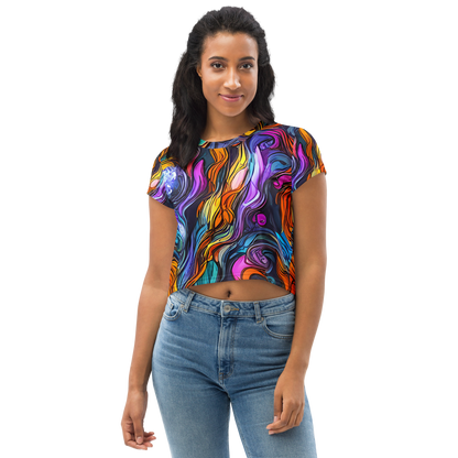 Women's Crop Tee - Guiard's Whirl