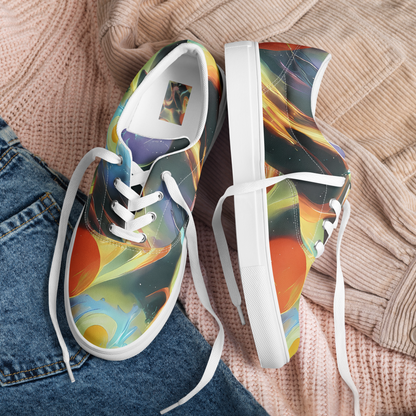 Women's Lace-Up Canvas Shoes - Fabritius Fantasy