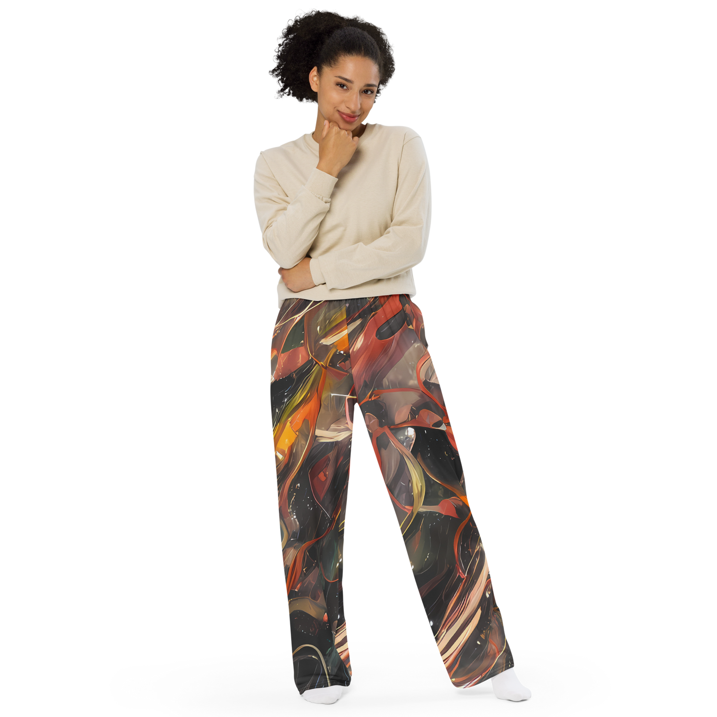 Wide-Leg Pants - Temporal Vortex