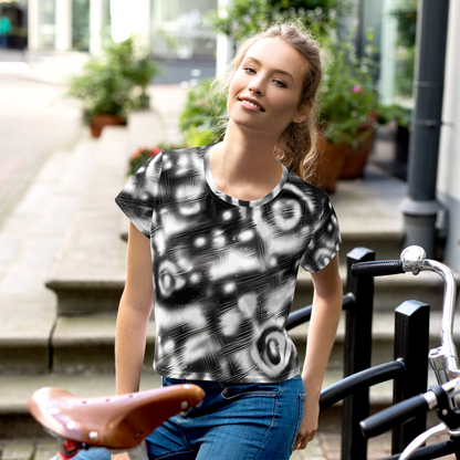 Women's Crop Tee - Bernhard Swirl