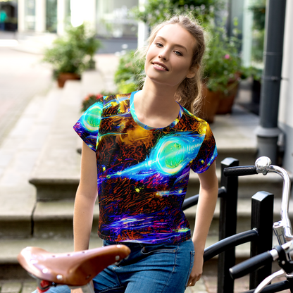 Women's Crop Tee - Neon Füssli