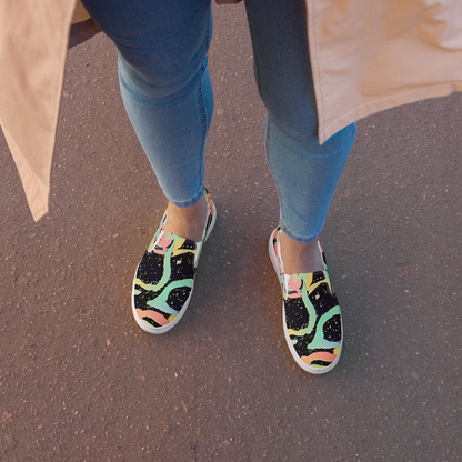 Women's Slip-On Canvas Shoes - Mcguire Wavelength