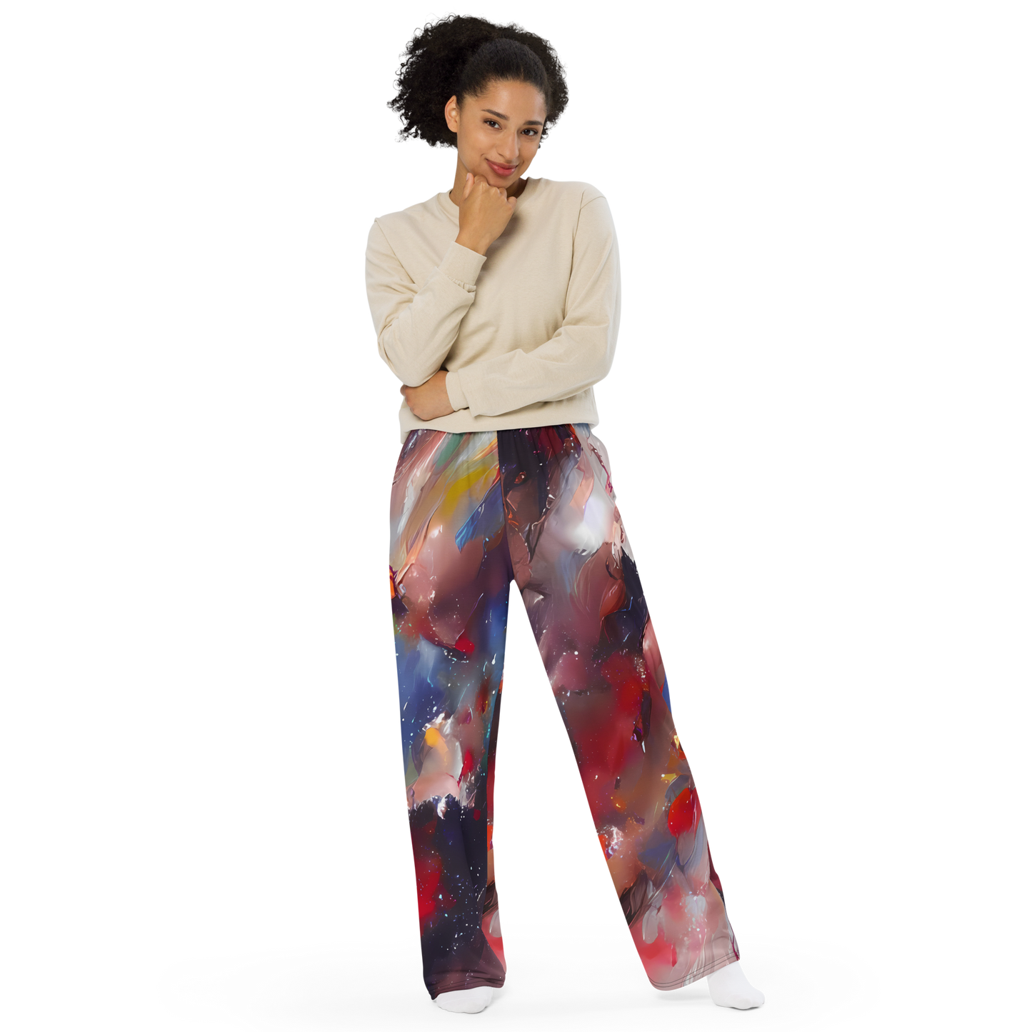 Wide-Leg Pants - Passionate Brush