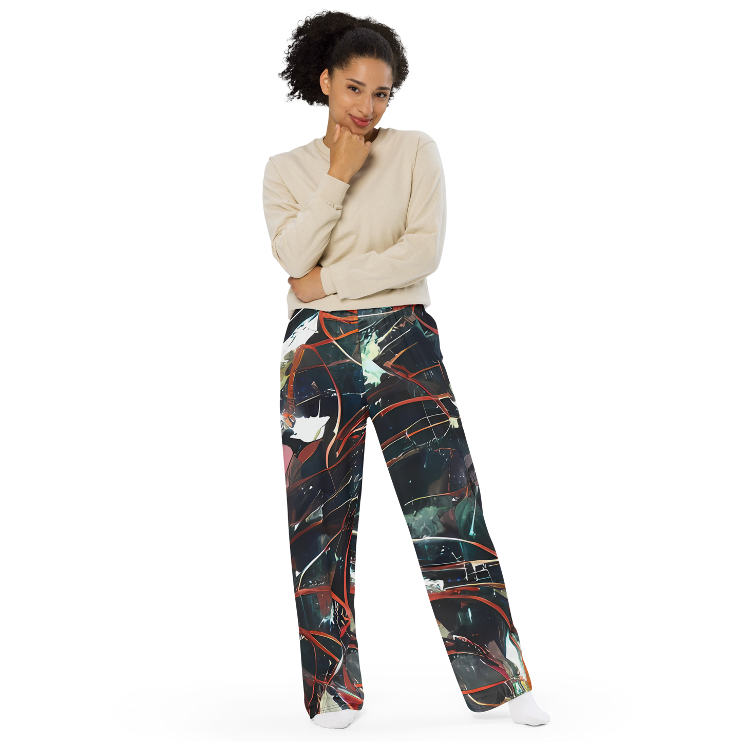 Wide-Leg Pants - Chaos Canvas