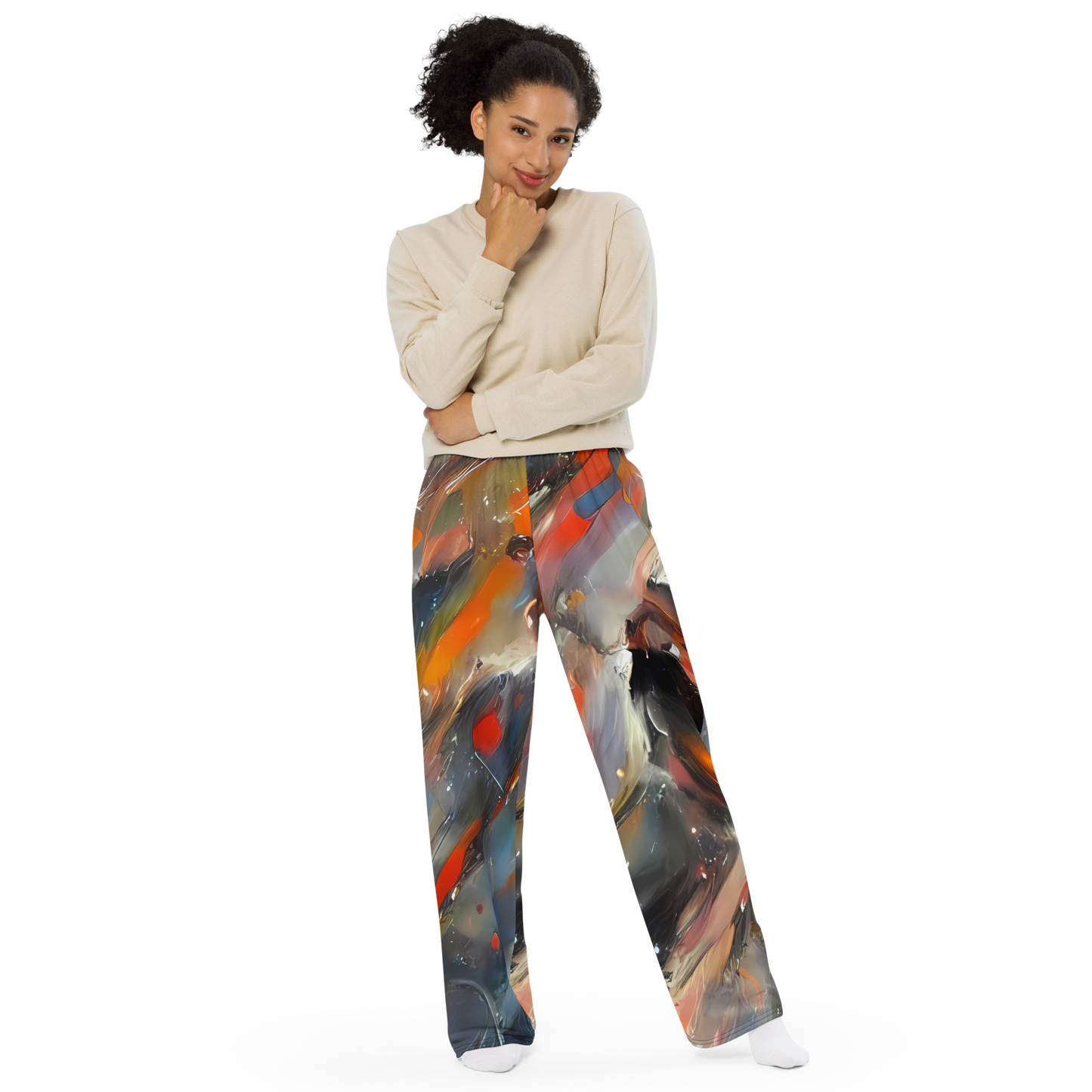 Wide-Leg Pants - Palette Rush