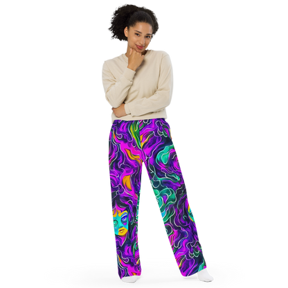 Wide-Leg Pants - Vortex Dream