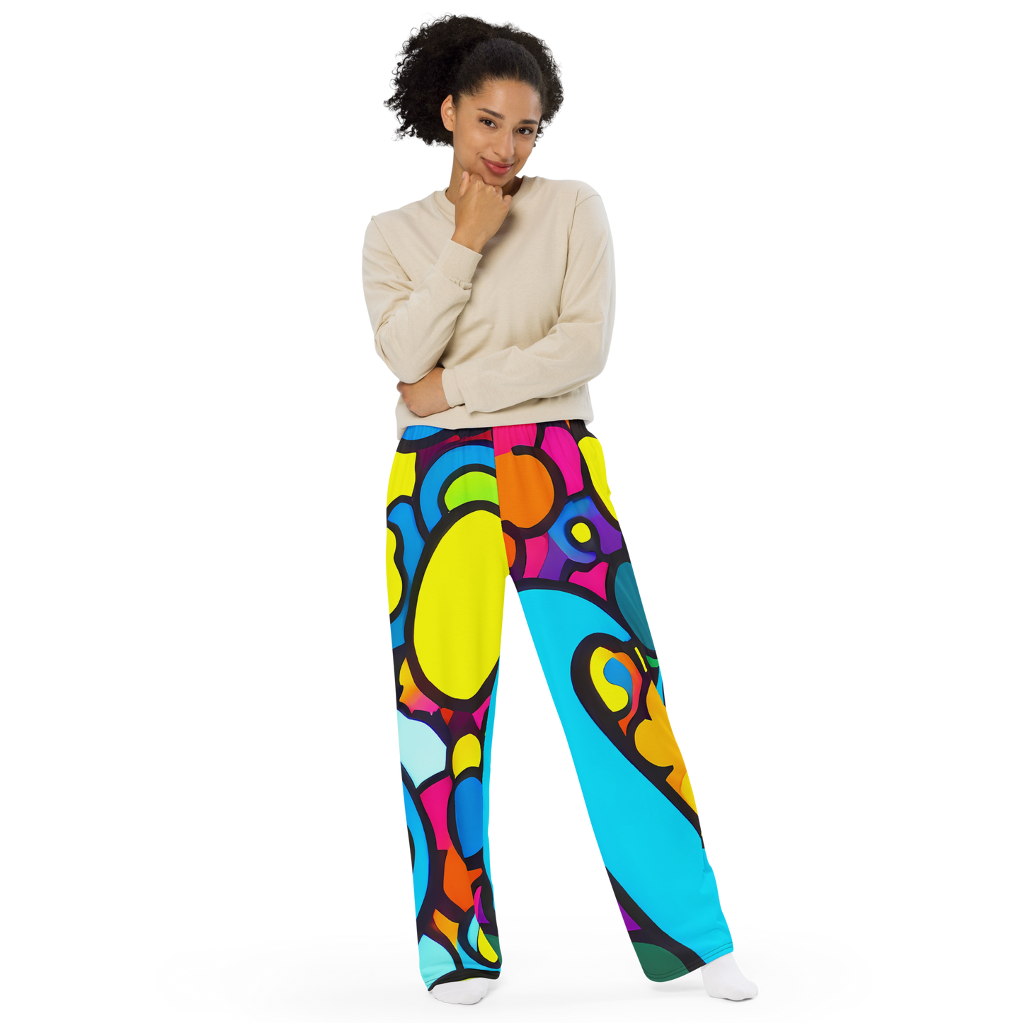 Wide-Leg Pants - Pop Playland