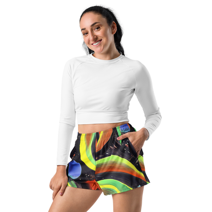 Women’s Athletic Shorts - Tenggren Whirl