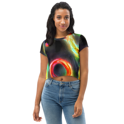 Women's Crop Tee - Sherwood Swirl